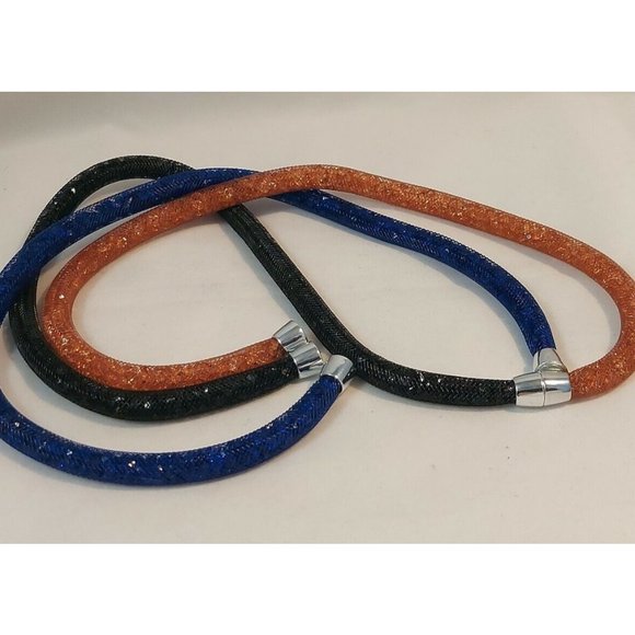 Bijoux Tener Crystal Mesh Basic Double Wrap Bracelet 16.5" long Choose Color - Picture 12 of 12